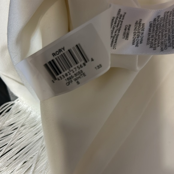 Rory Midi OFF white NWT SMALL Dress the Population$198.00 - Picture 12 of 13